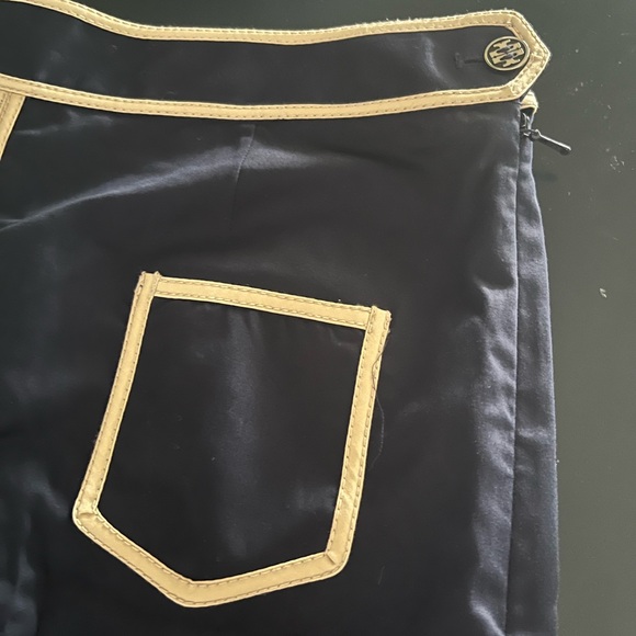Tory Burch navy blue skirt - Picture 6 of 7